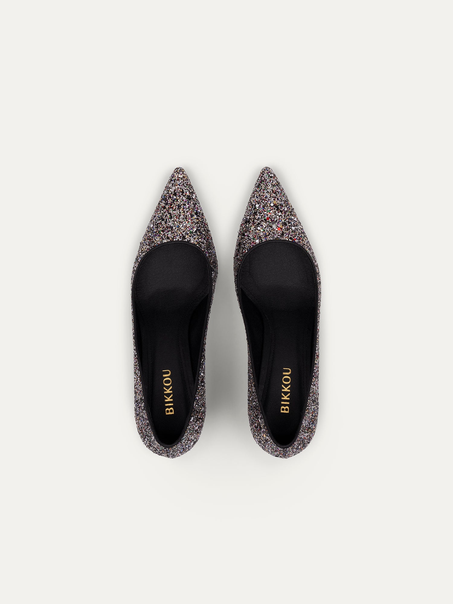 10 am Monday at the office - recycled glitter